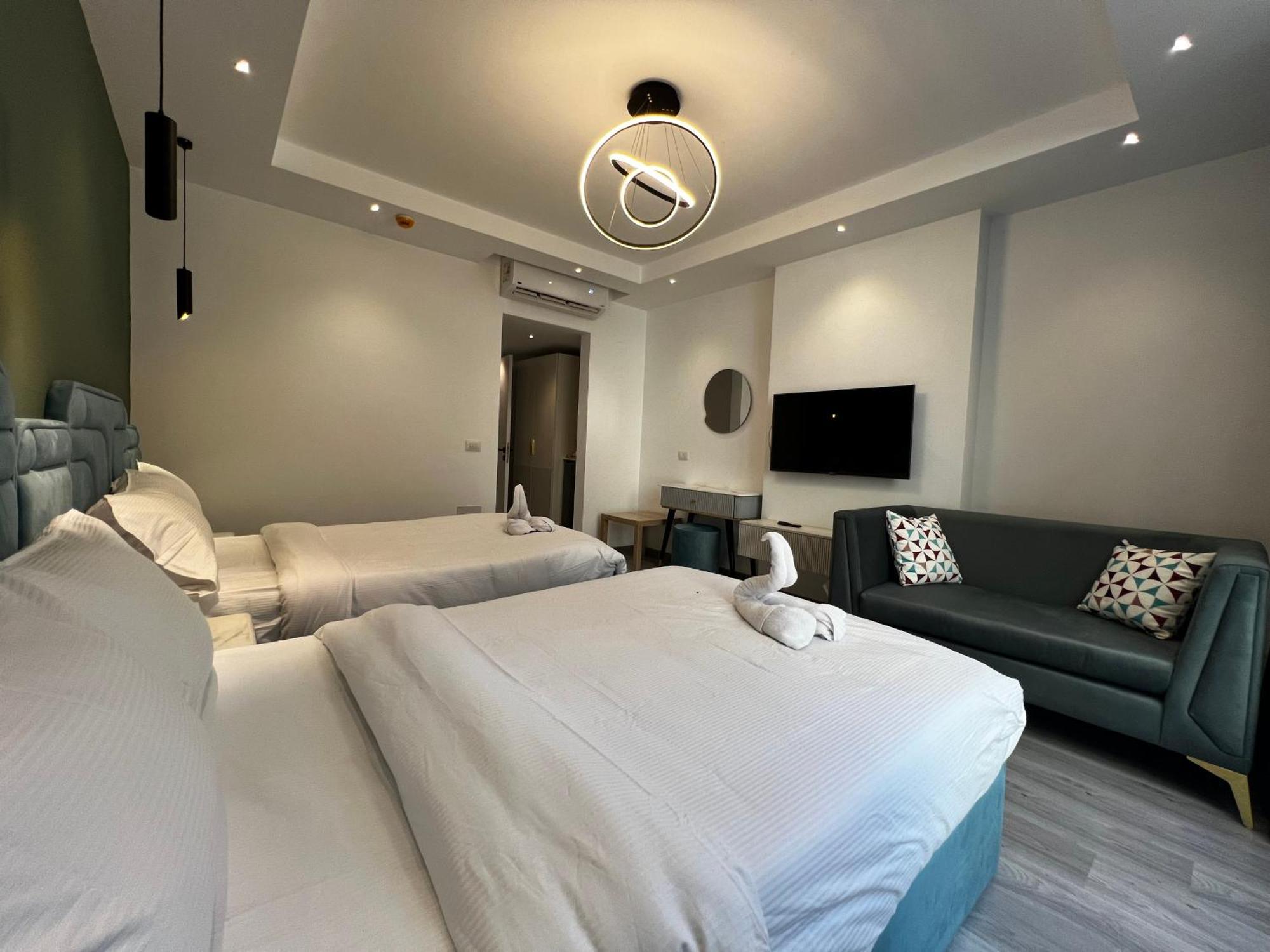 Onyx Pyramids Boutique Hotel Al Kawm al Akhdar Eksteriør bilde