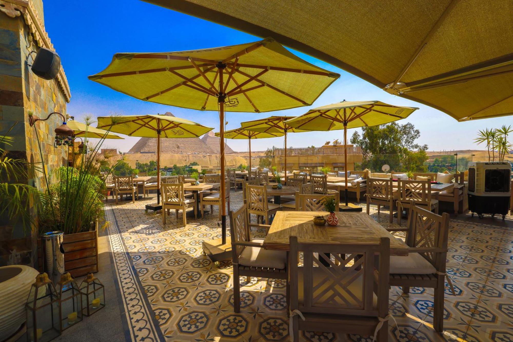 Onyx Pyramids Boutique Hotel Al Kawm al Akhdar Eksteriør bilde