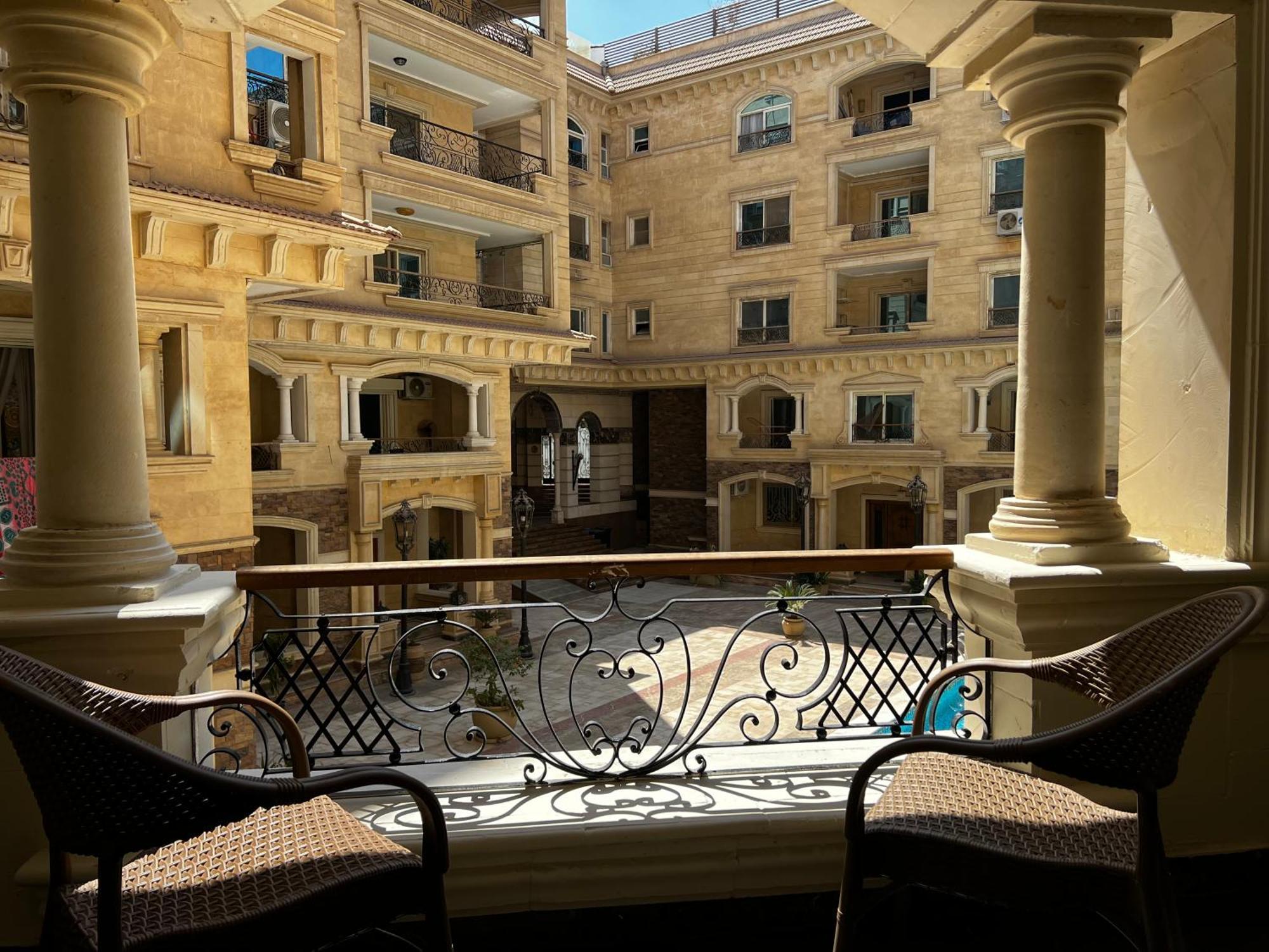 Onyx Pyramids Boutique Hotel Al Kawm al Akhdar Eksteriør bilde