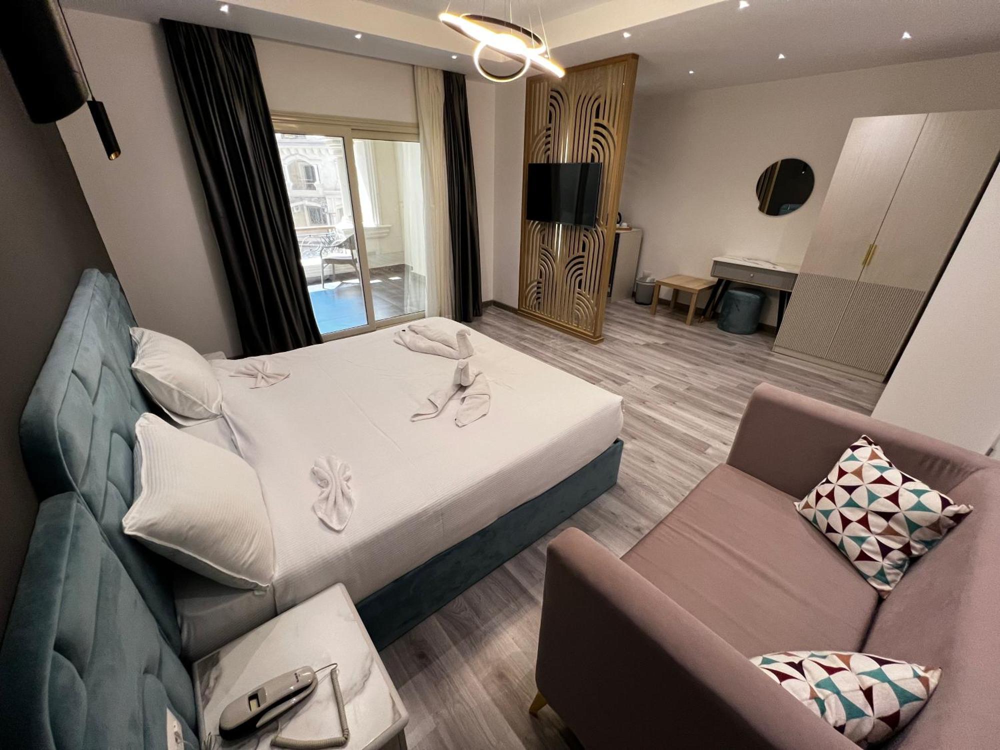 Onyx Pyramids Boutique Hotel Al Kawm al Akhdar Eksteriør bilde