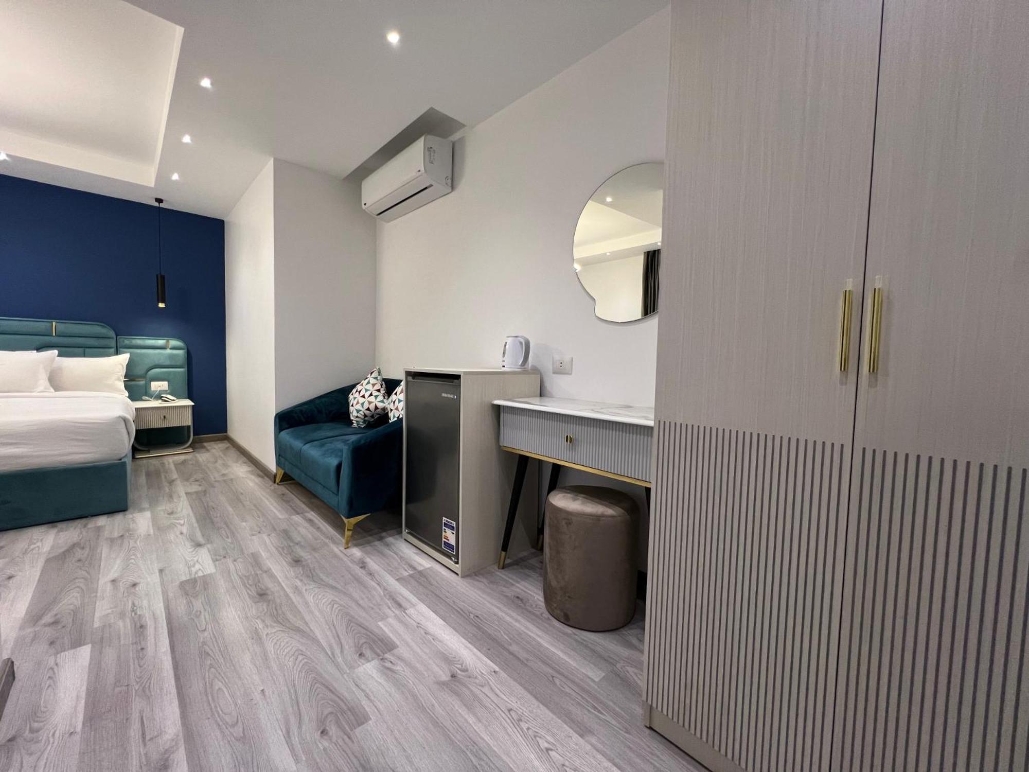 Onyx Pyramids Boutique Hotel Al Kawm al Akhdar Eksteriør bilde