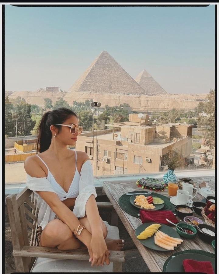 Onyx Pyramids Boutique Hotel Al Kawm al Akhdar Eksteriør bilde